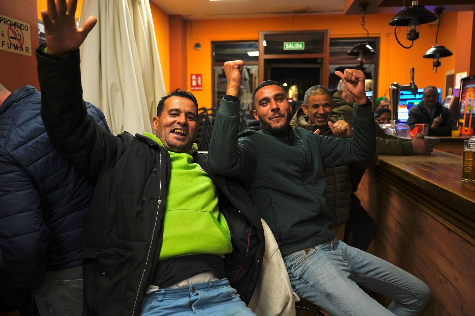 Así ha vivido la comunidad marroquí de Algeciras la final de la Copa de África