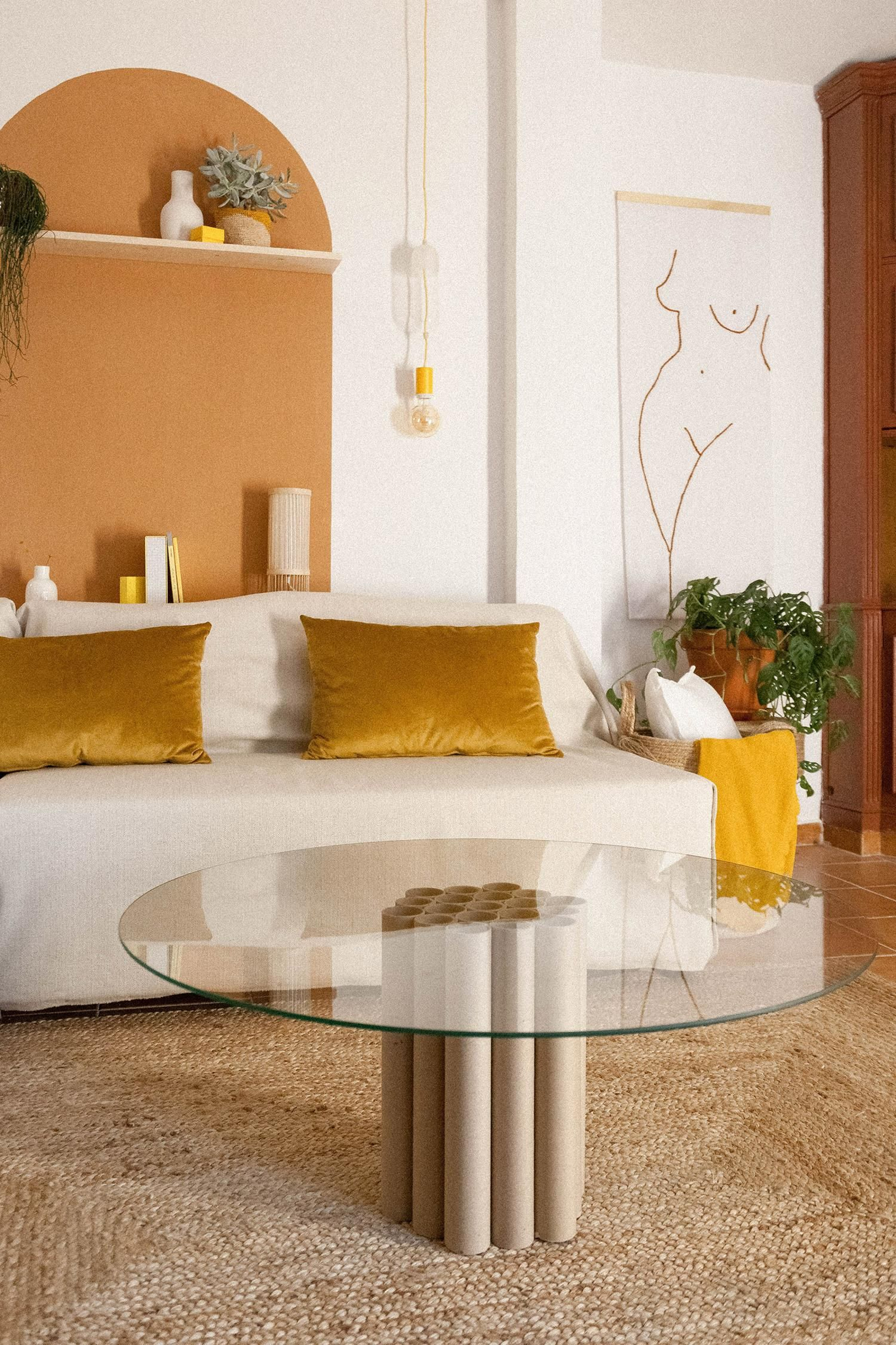 Fábrica de Imaginación propone el amarillo como color central de la decoración.