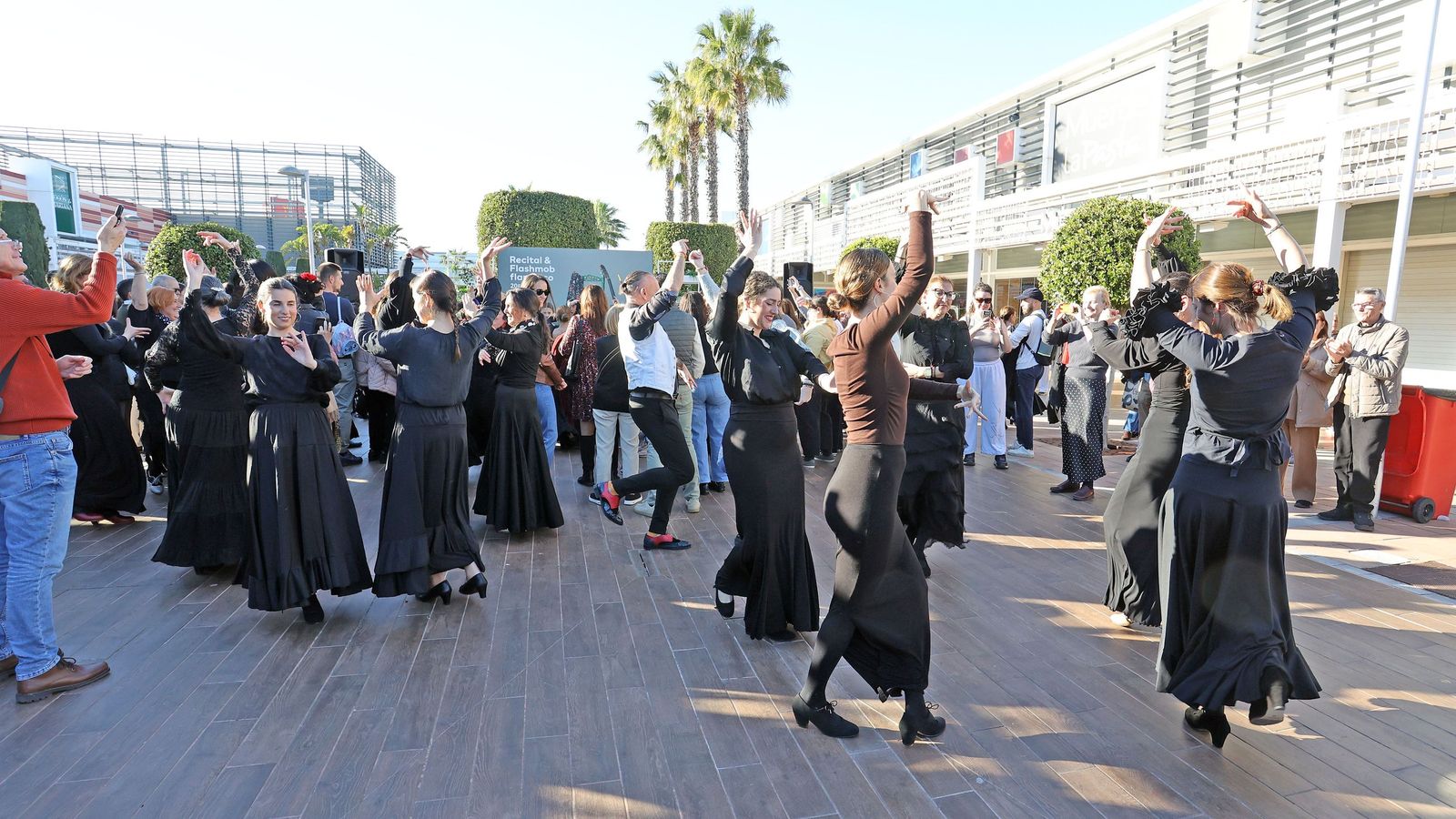 Recital y Flashmob en Luz Shopping Jerez