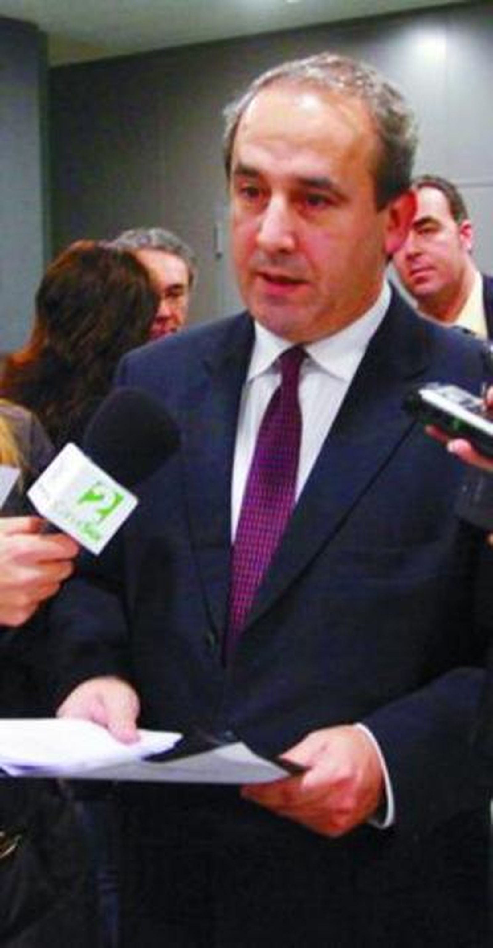 El juez decano de Málaga, Manuel Caballero-Bonald, ayer.