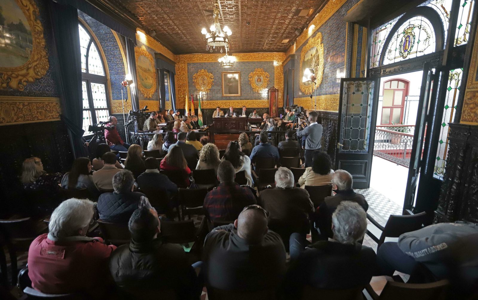 Pleno del Ayuntamiento de Algeciras.