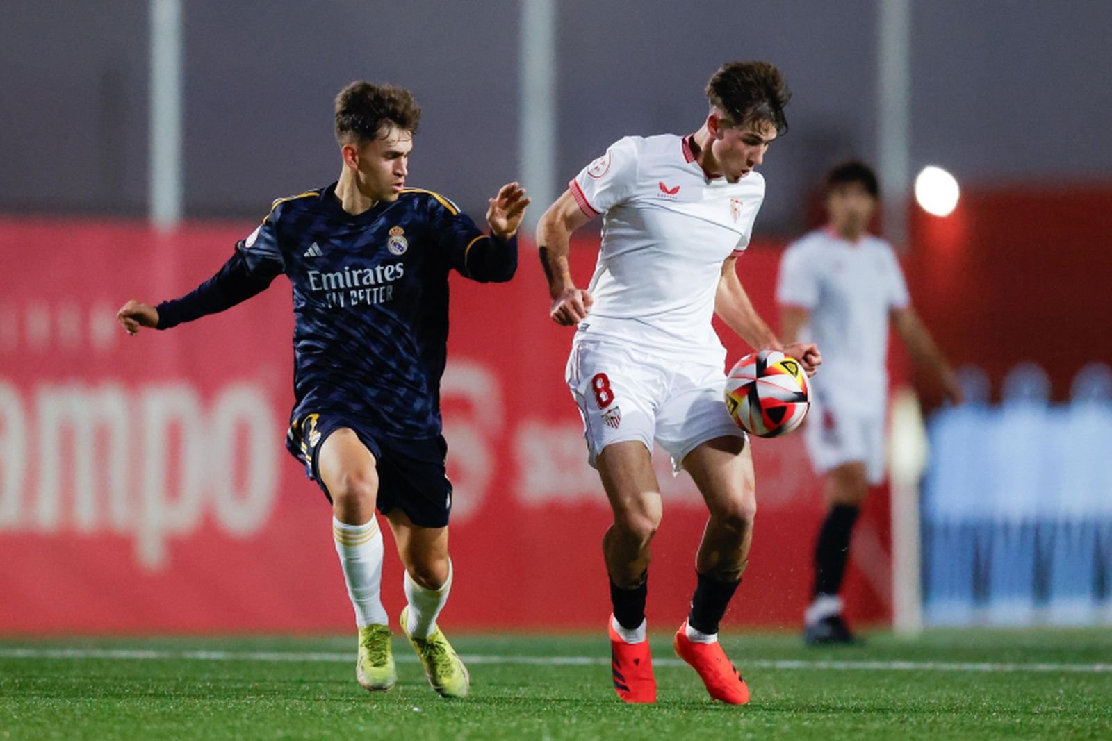 El algecireño Alberto Collado, con el Sevilla juvenil.