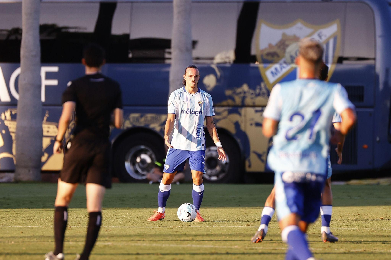 Almería-Málaga CF, en fotos