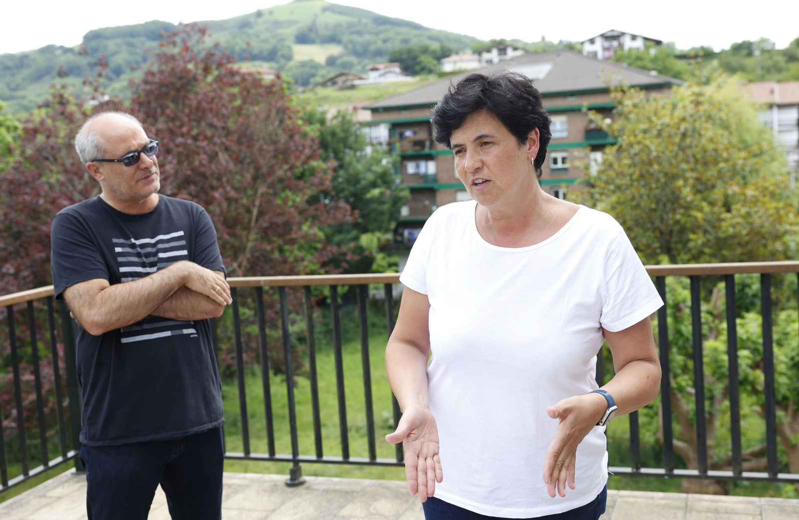 Fátima Román salvó la vida a un pequeño de un mes en pleno vuelo Las Palmas-Hondarribia que tuvo que aterrizar en Jerez.