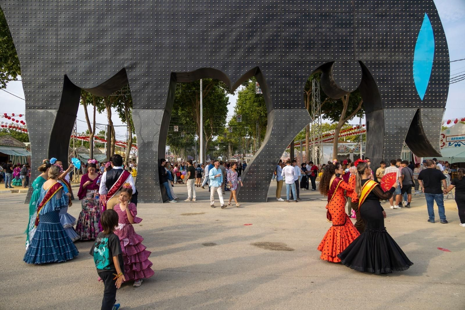 Búscate en las imágenes del sábado de Feria de El Puerto