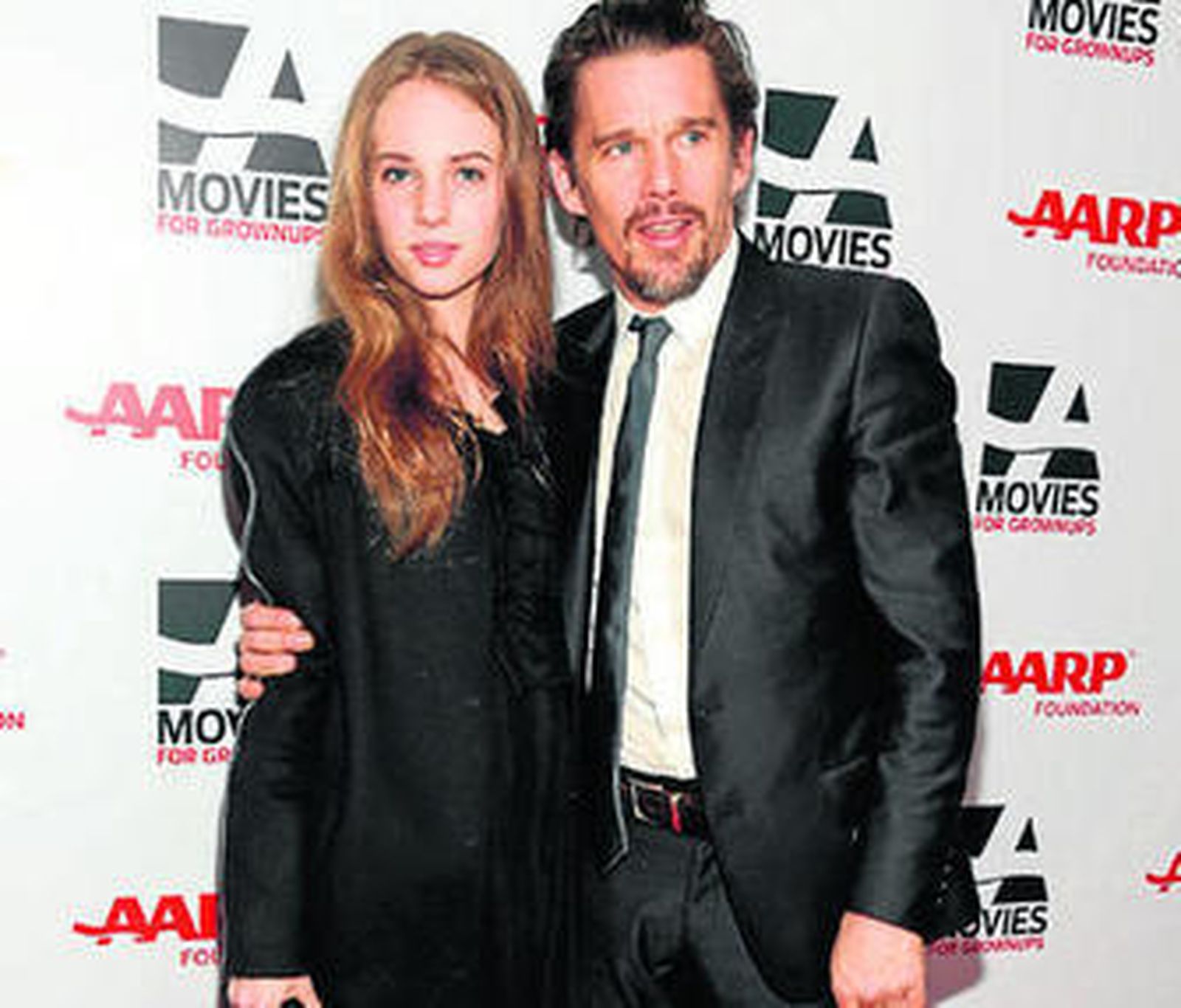 La heredera de la belleza de Hawke y Uma Thurman