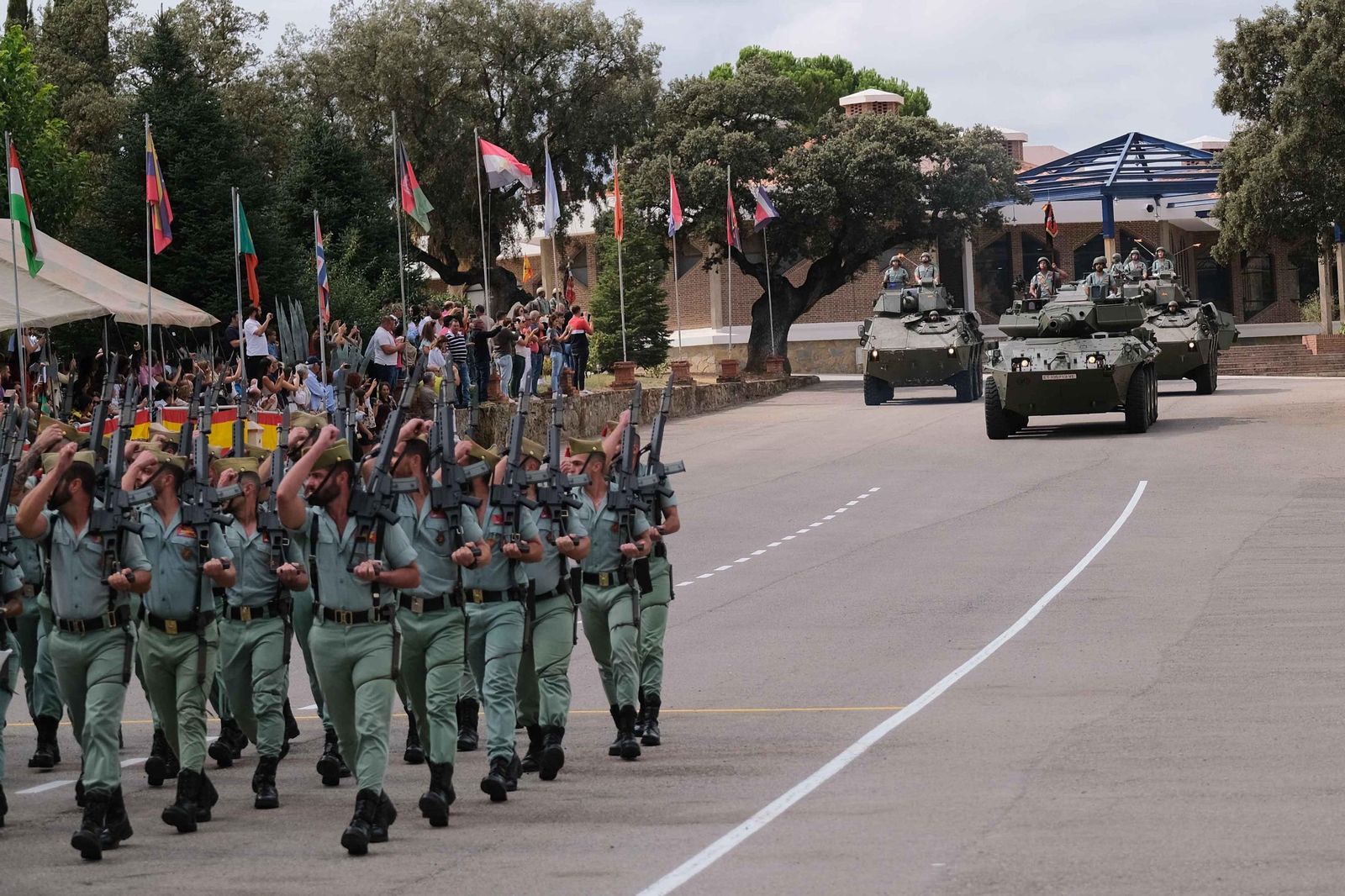 La celebración del 104 aniversario de La Legión en imágenes