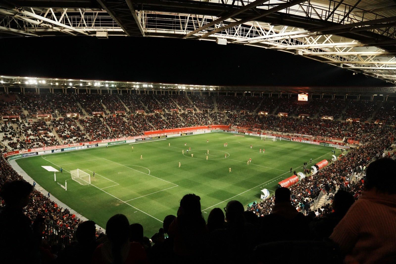 El estadio Enrique Roca de Murcia.