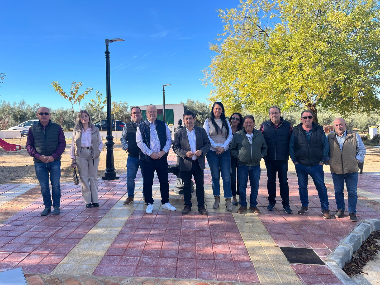 Visita oficial a Montizón de la Diputación Provincial de Jaén.