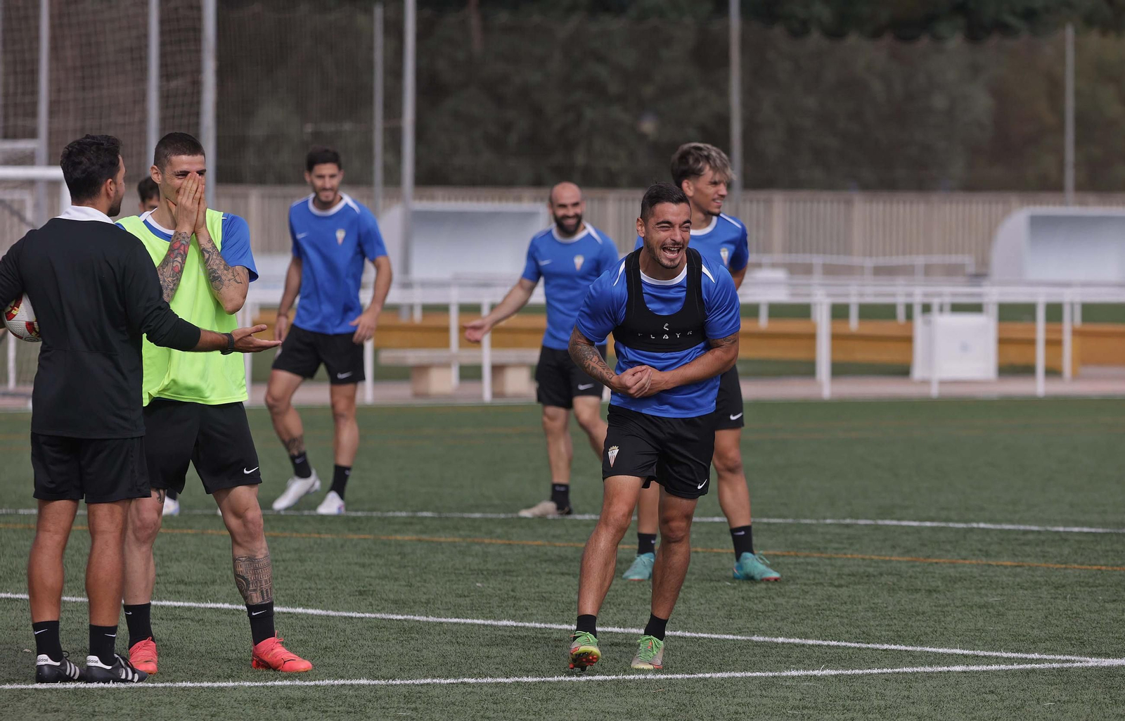Fotos del entrenamiento del Algeciras CF en La Menacha