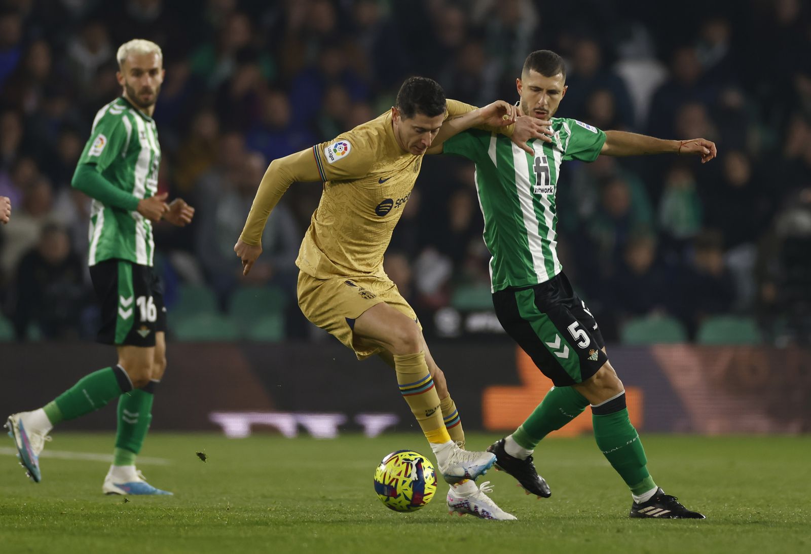 Las imágenes del Betis-Barcelona