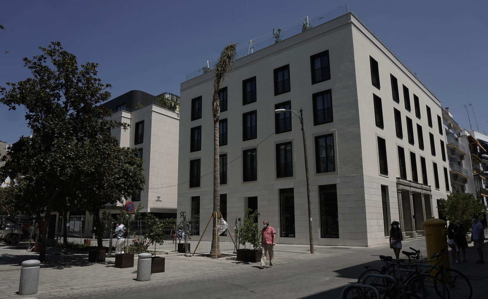 El hotel de cinco estrellas abierto recientemente en la Plaza de la Magdalena.