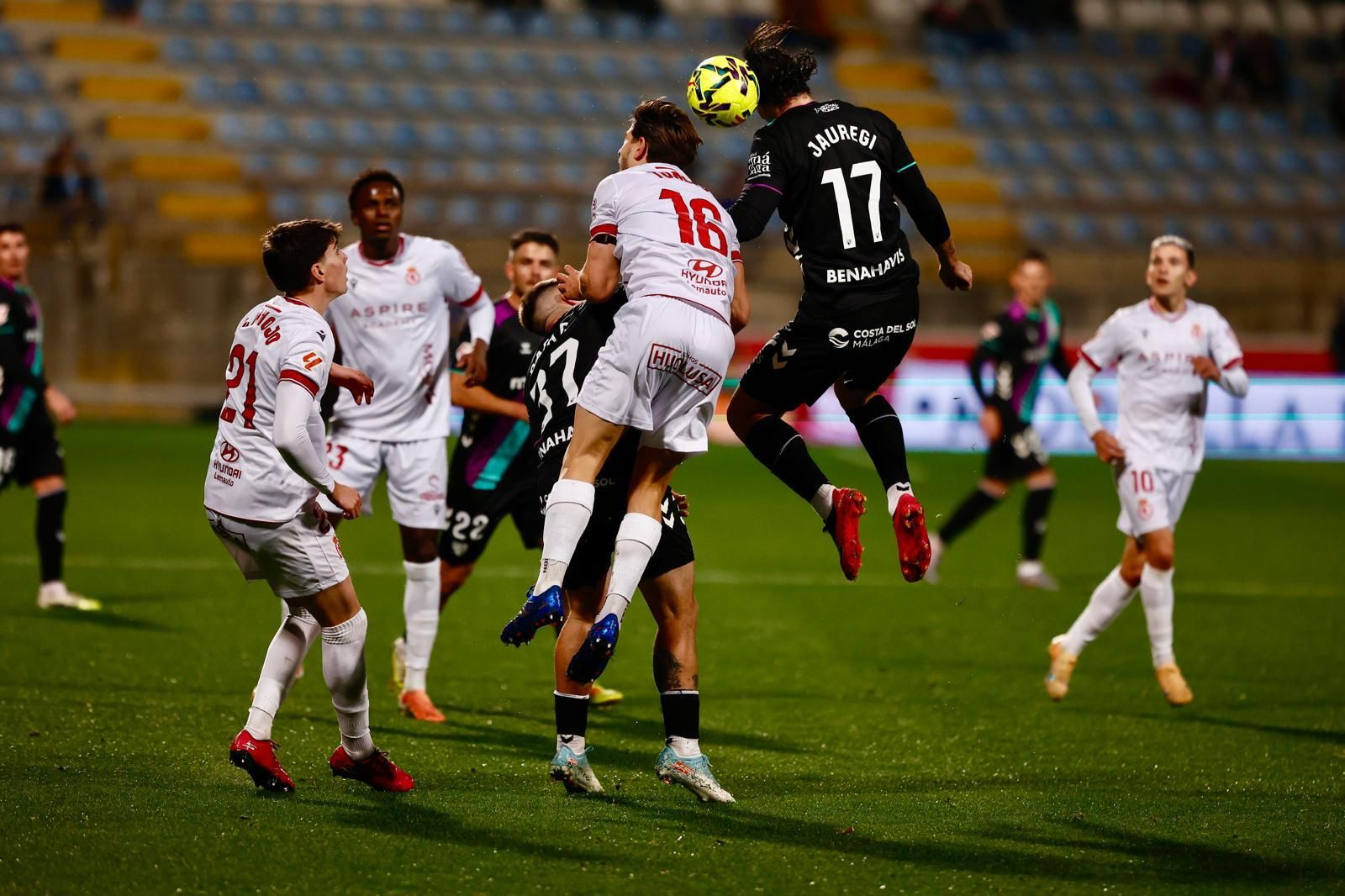 Cultural Leonesa-Málaga CF: Las fotos del partido