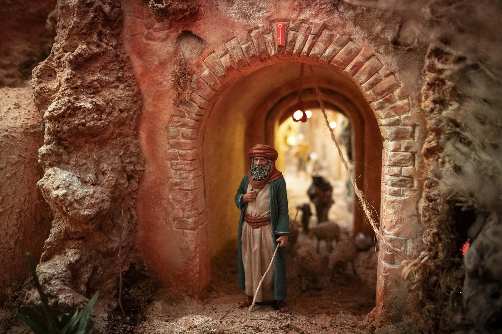 Todas las imágenes del tradicional y renovado Belén municipal de Granada