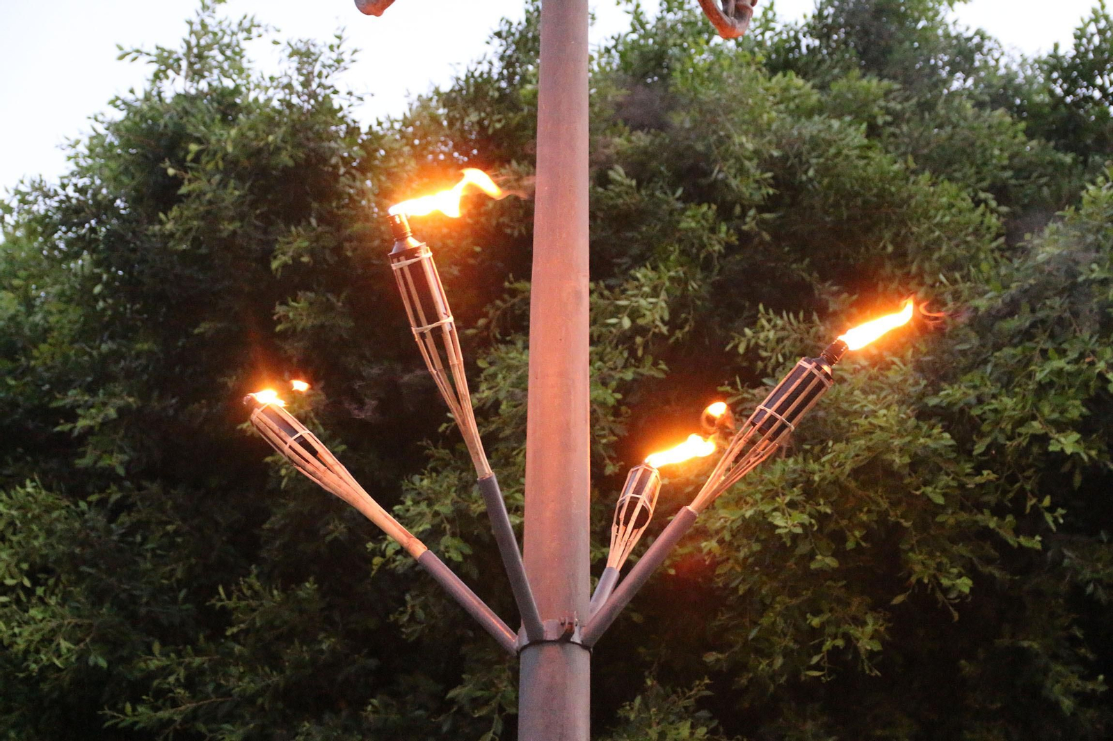 Las imágenes de la Noche de las Velas en Vícar