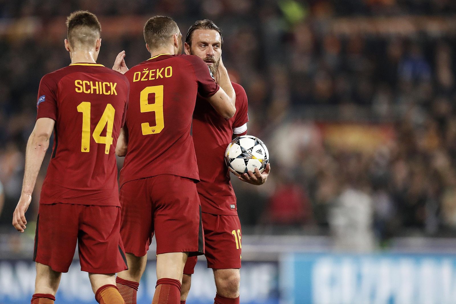 El Roma-Barcelona, en imágenes