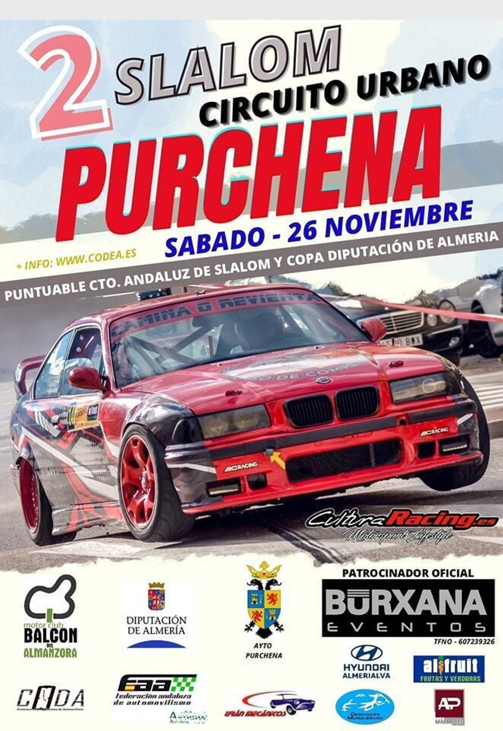 Detalle del cartel anunciador del evento