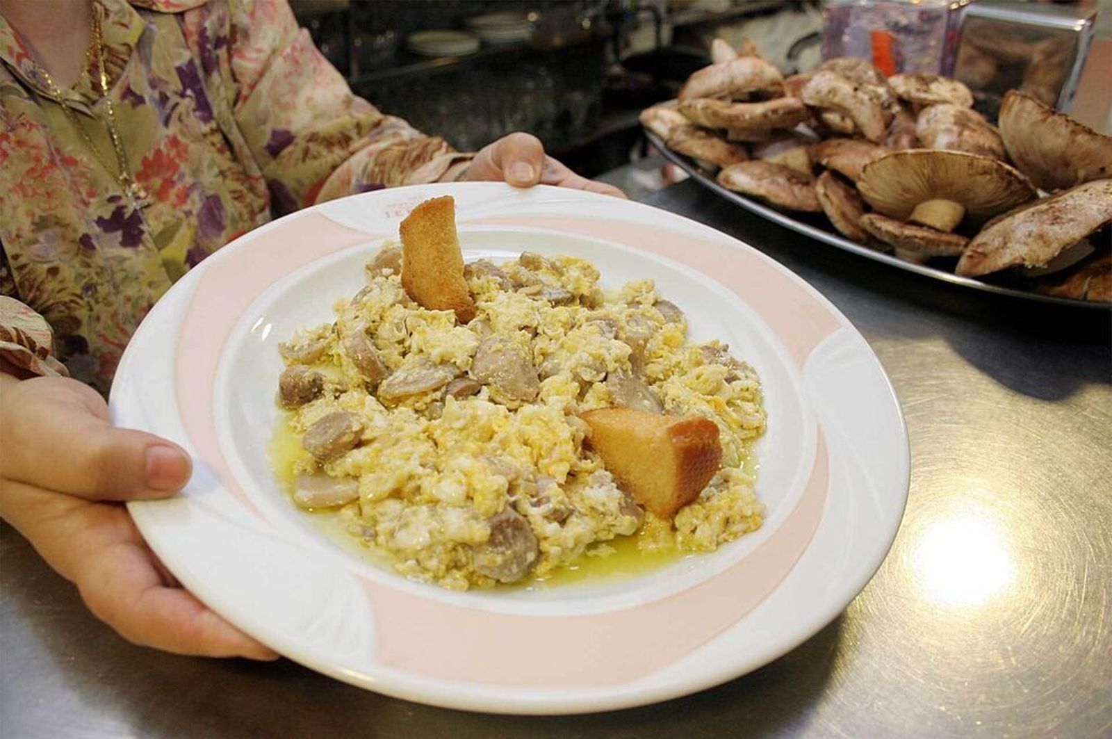 Revuelto de gurumelos