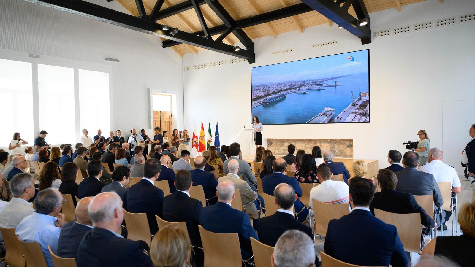 Rosario Soto, durante su presentación.