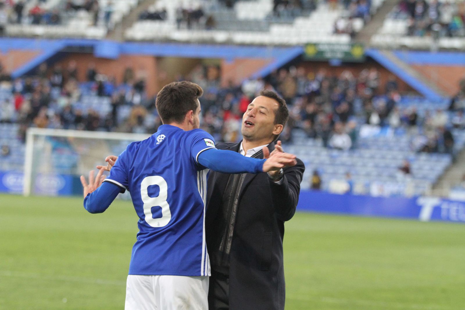Imágenes del partido entre el Recreativo de Huelva y Jumilla