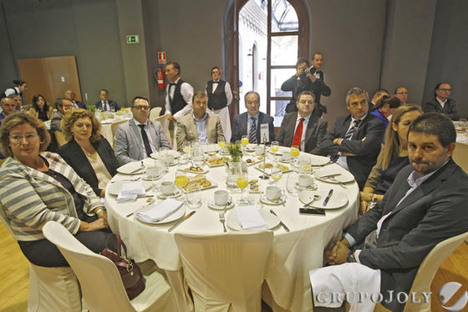 Kate Bonner, María de los Ángeles Ruiz, Valentín Blanco, Rafael Fernández, Félix Fernández, Gonzalo Cobo, Juan Fernández de Mesa, Carmen Jiménez y Fabián Santana.

Foto: Joaquin Pino