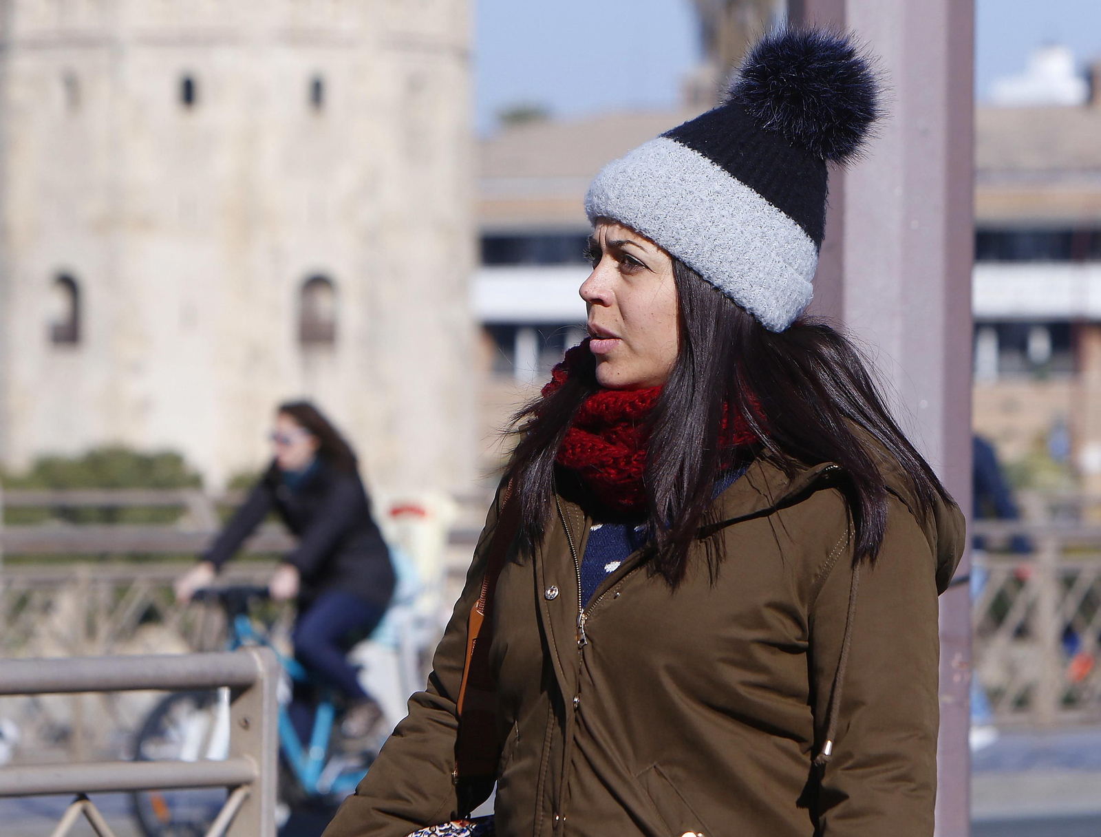 Imágenes de la ola de frío polar en Sevilla