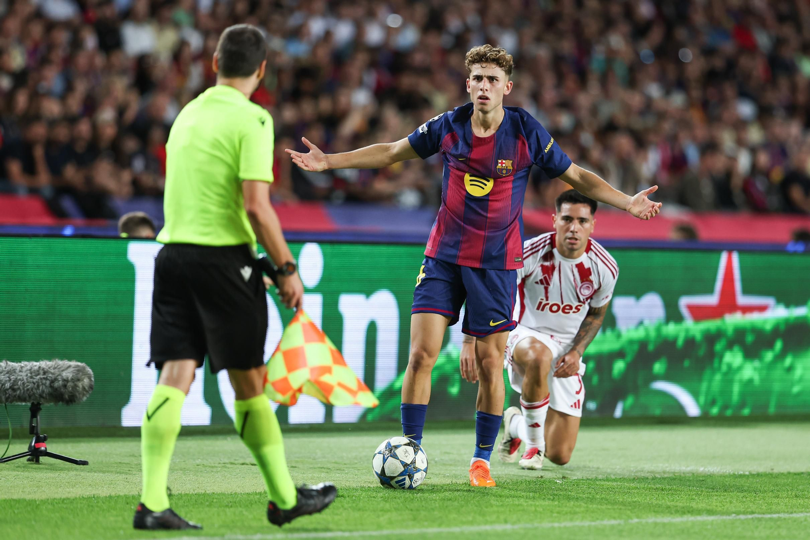 Las fotos del Barcelona-Olympiacos