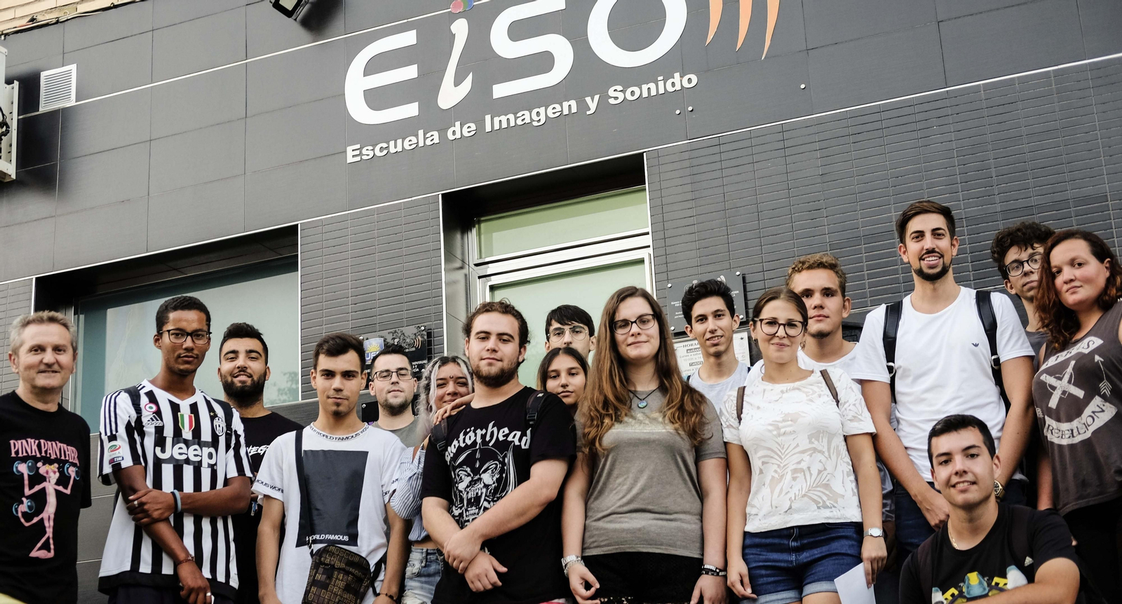 Luis Serrano con los participantes en la Clase magistral.