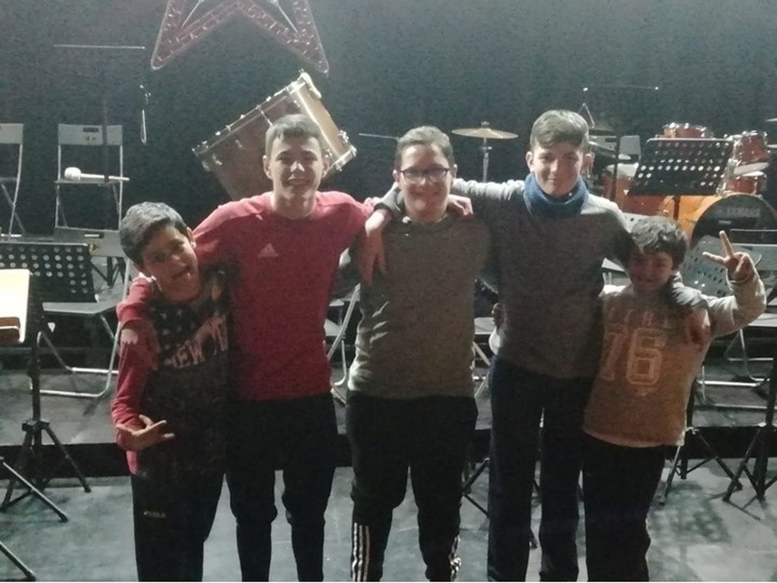 Cuarteto infantil 'Los del pepito'.