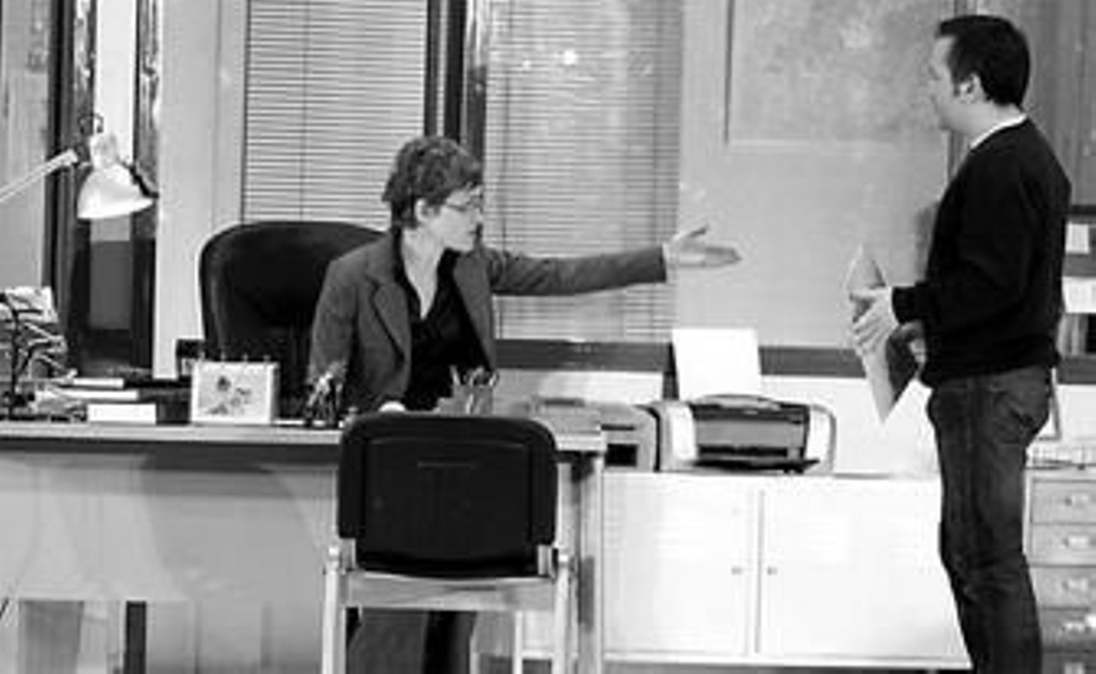 Nuria González, la noche del sábado en el Teatro Villamarta.