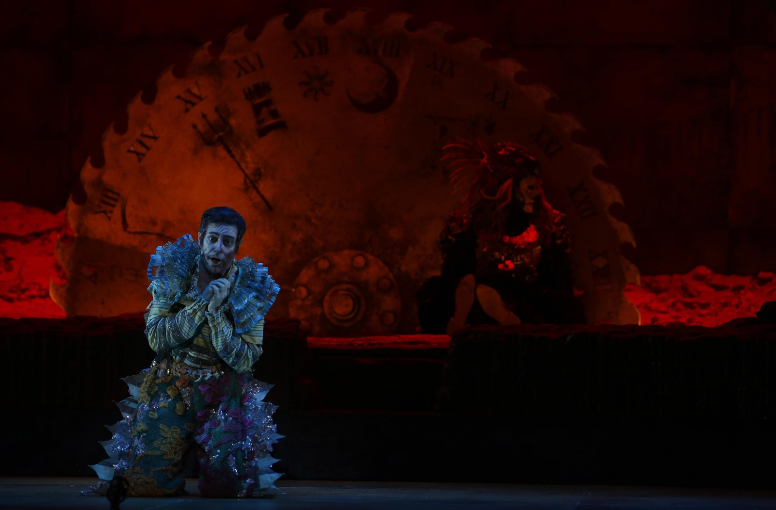 Las imágenes de la ópera 'El emperador de la Atlántida'