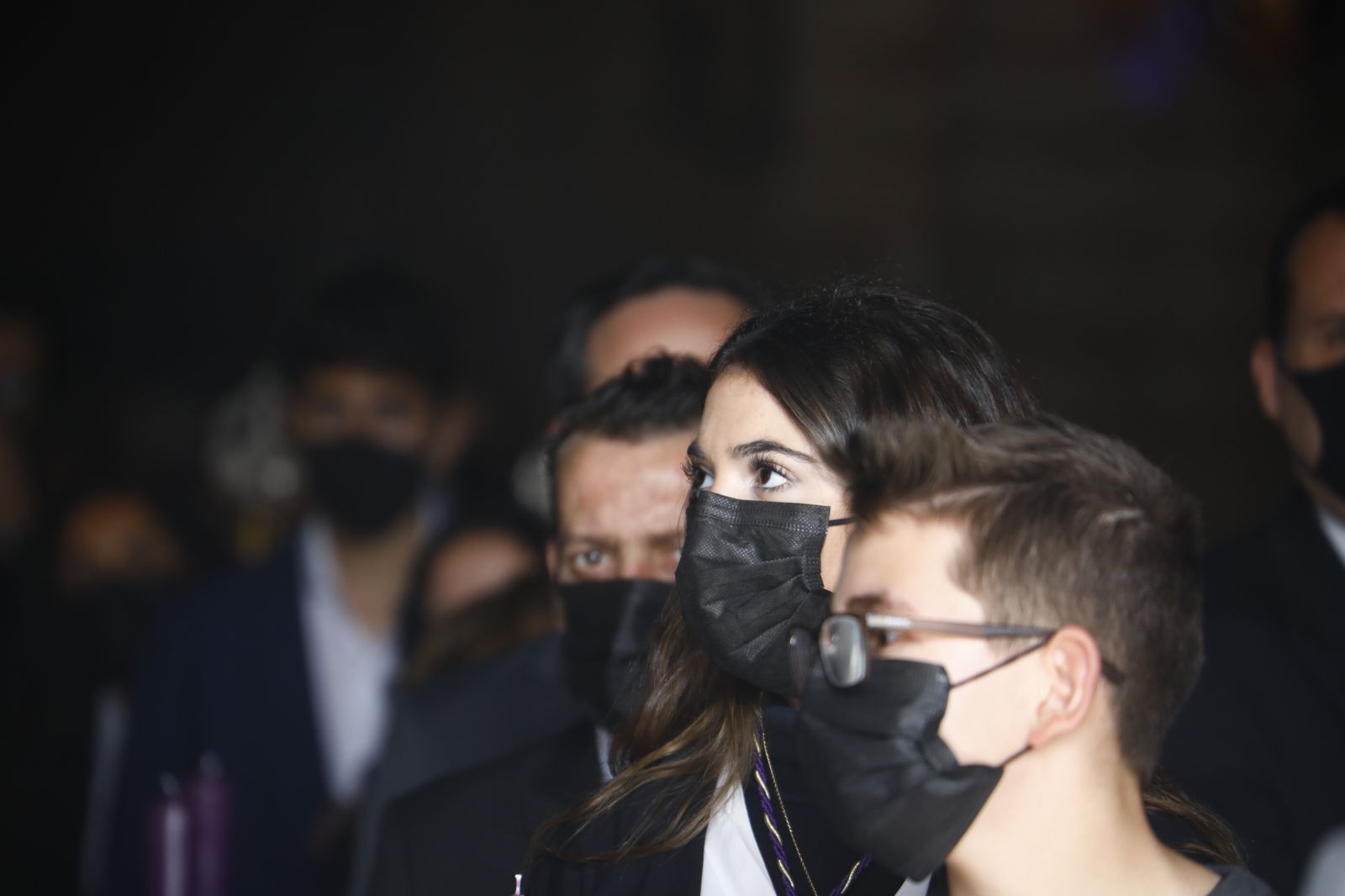 El vía crucis de las hermandades de Córdoba con el Señor del Calvario, en imágenes