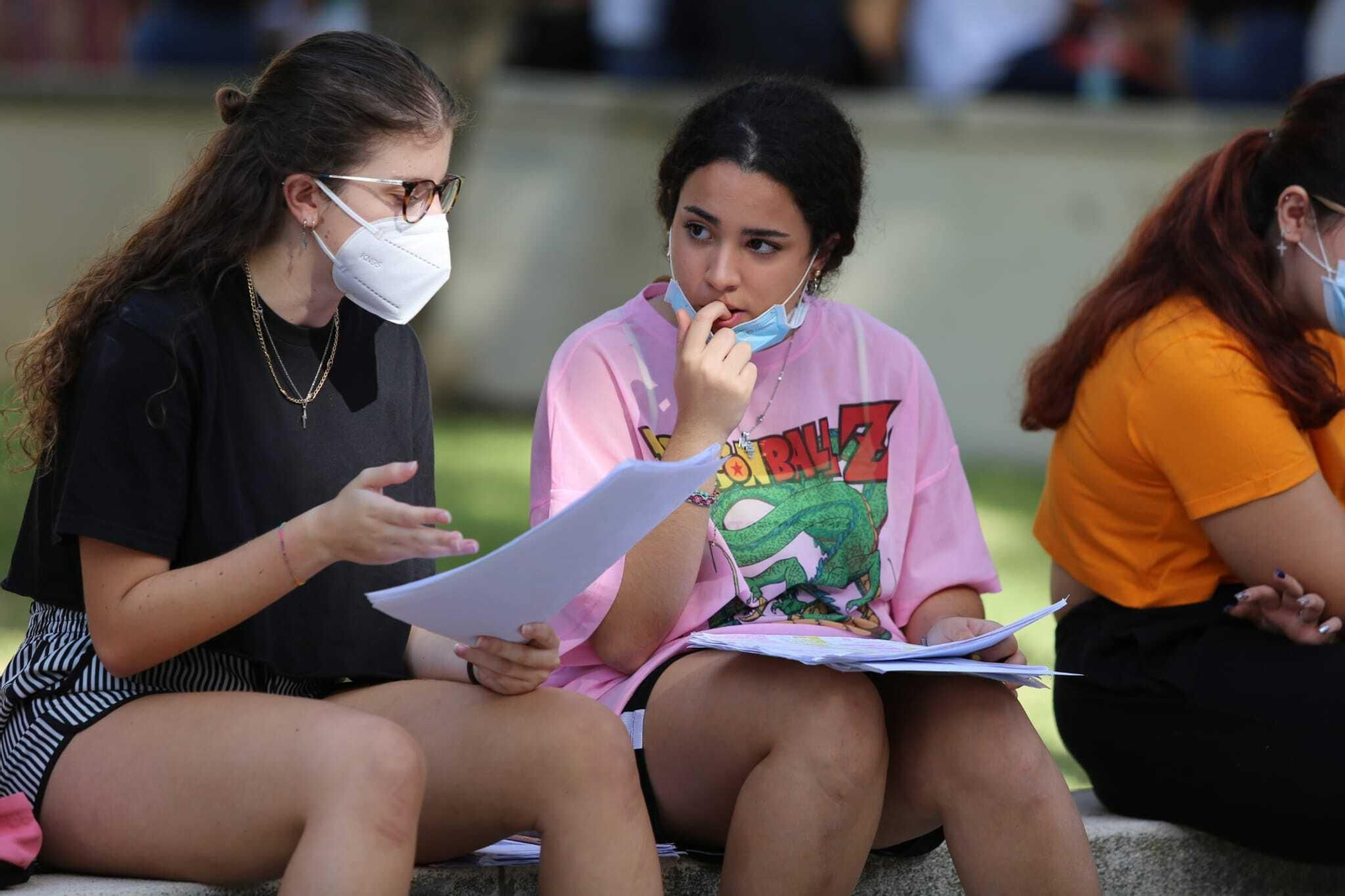 Arranca la Selectividad del coronavirus y las mascarillas en Málaga, en fotos