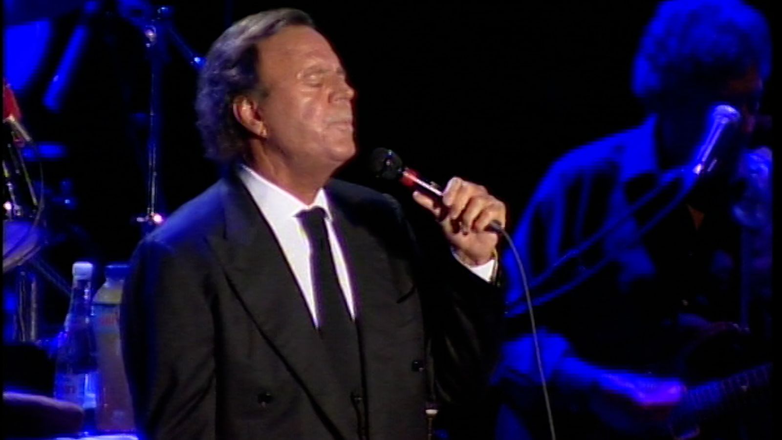 El cantante Julio Iglesias
