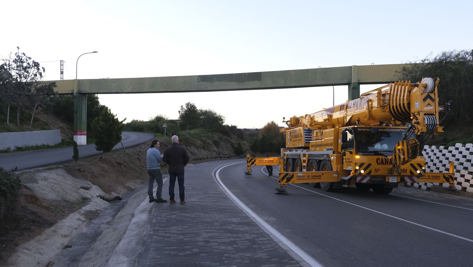 El acueducto de Huércal de Almería ya es historia, en fotos