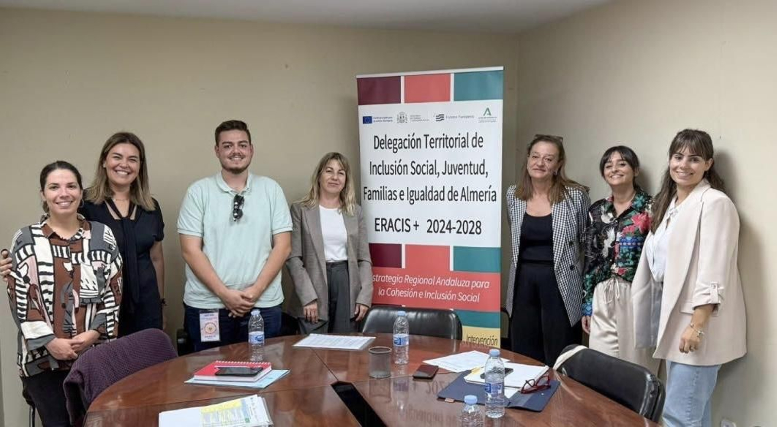 Reunión de coordinación en el marco de la Estrategia Eracis+ de Níjar.