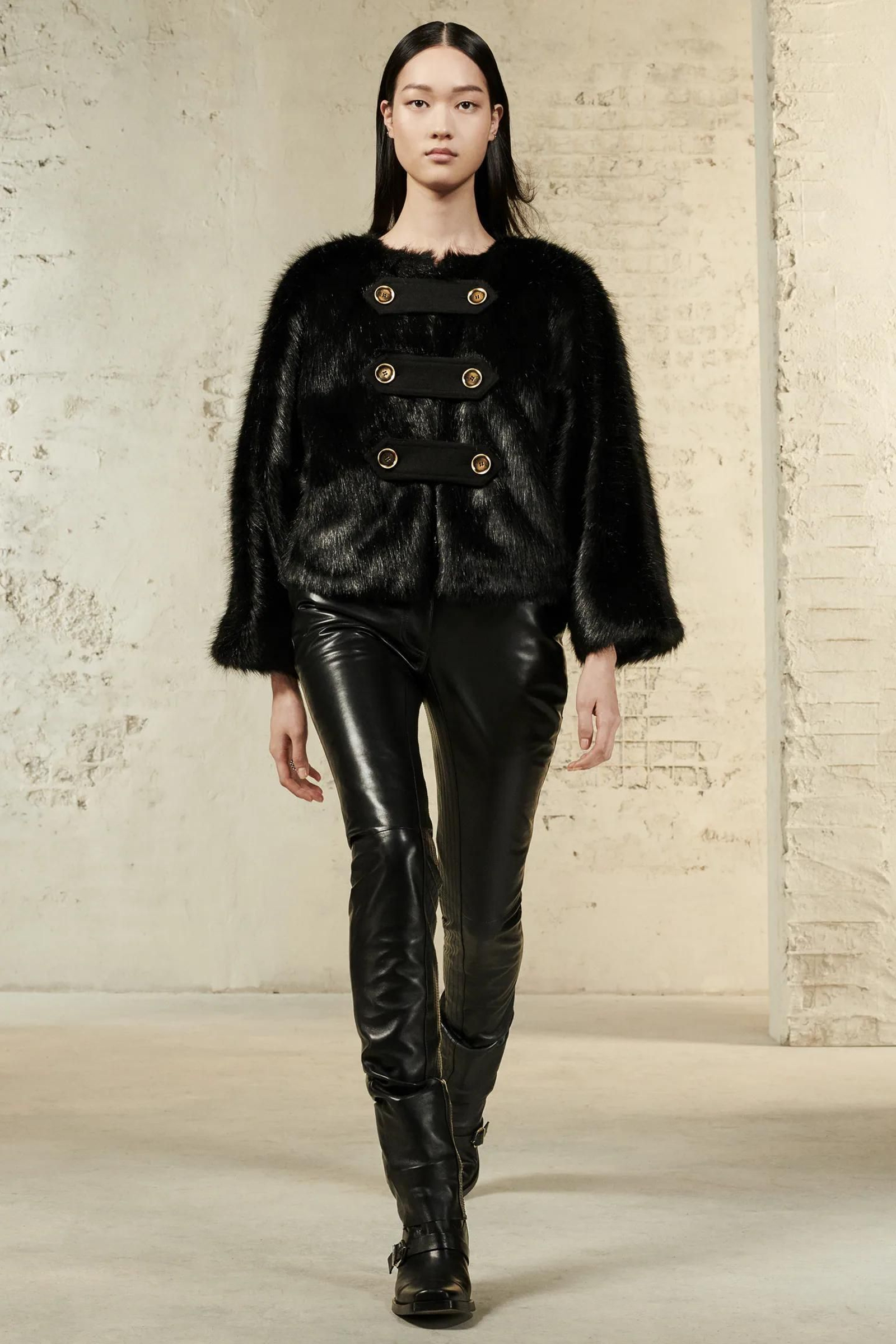 Cazadora de pelo de Zara. Cazadora de pelo de Zara.