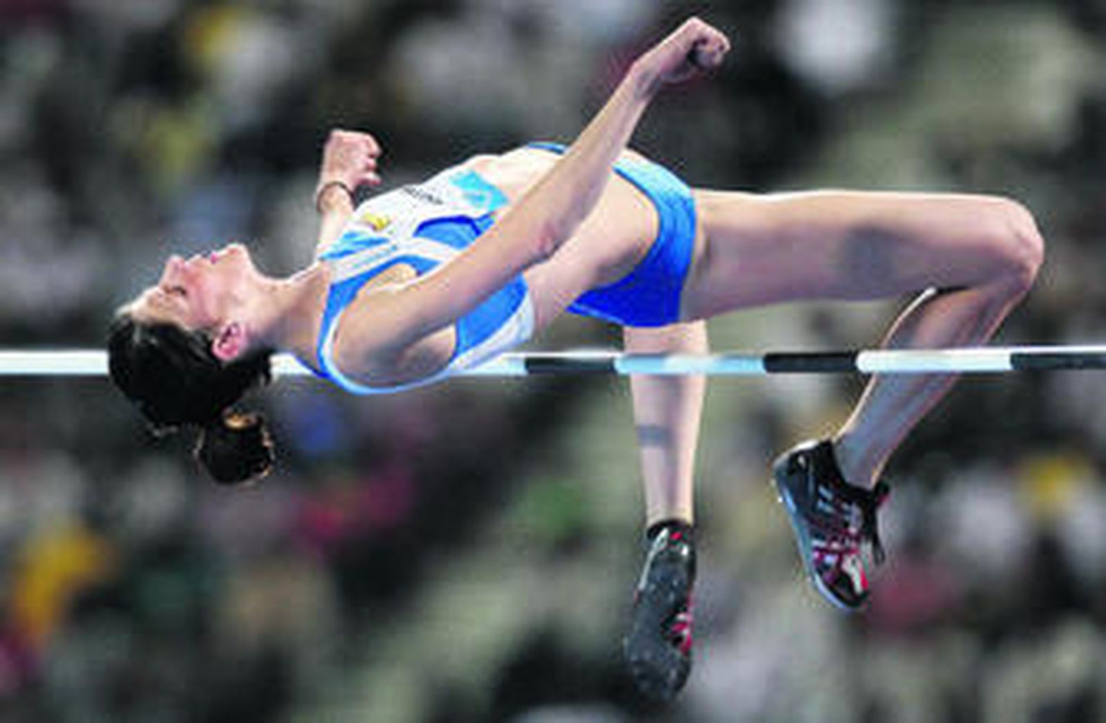 La española Ruth Beitia logró hace apenas dos meses el subcampeonato mundial indoor de salto de altura.