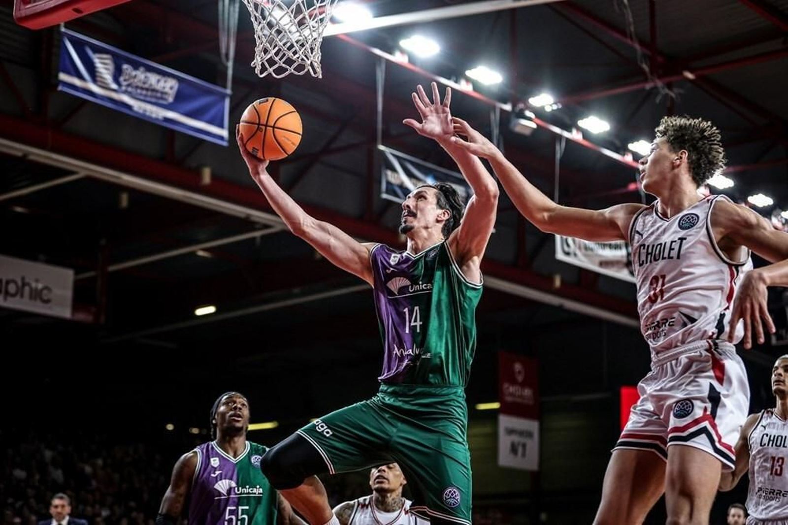 El Cholet - Unicaja, en fotos