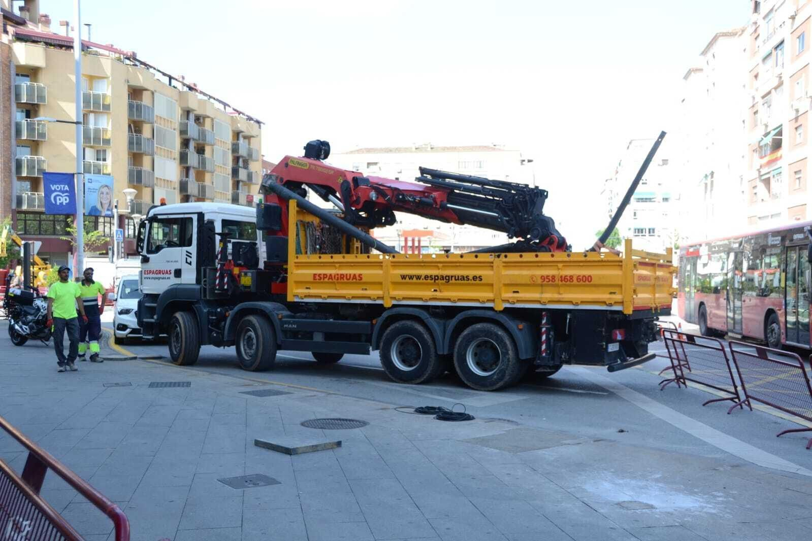 Así se prepara la zona del desfile de las Fuerzas Armadas