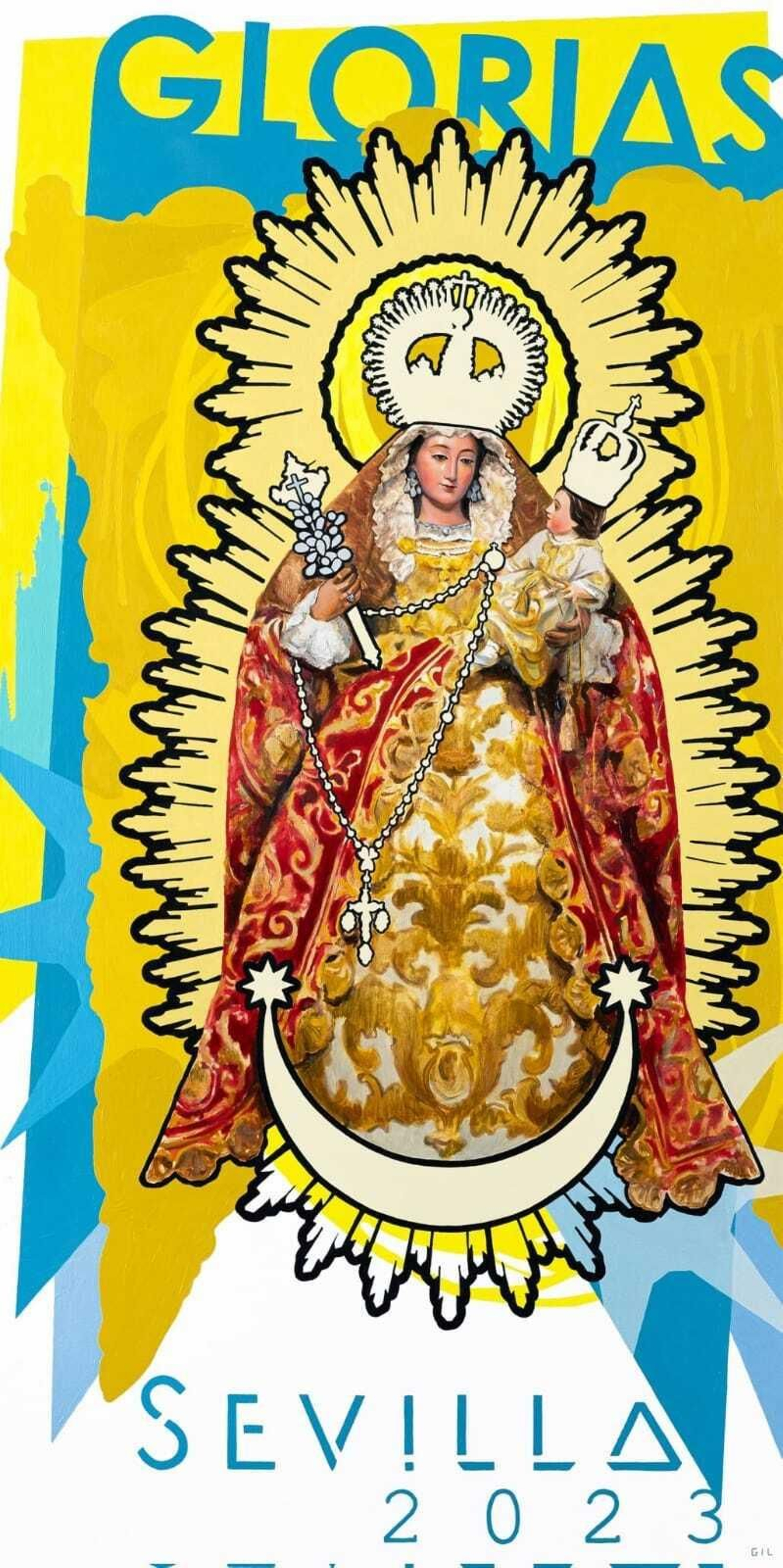 El cartel de lsa Glorias 2023.