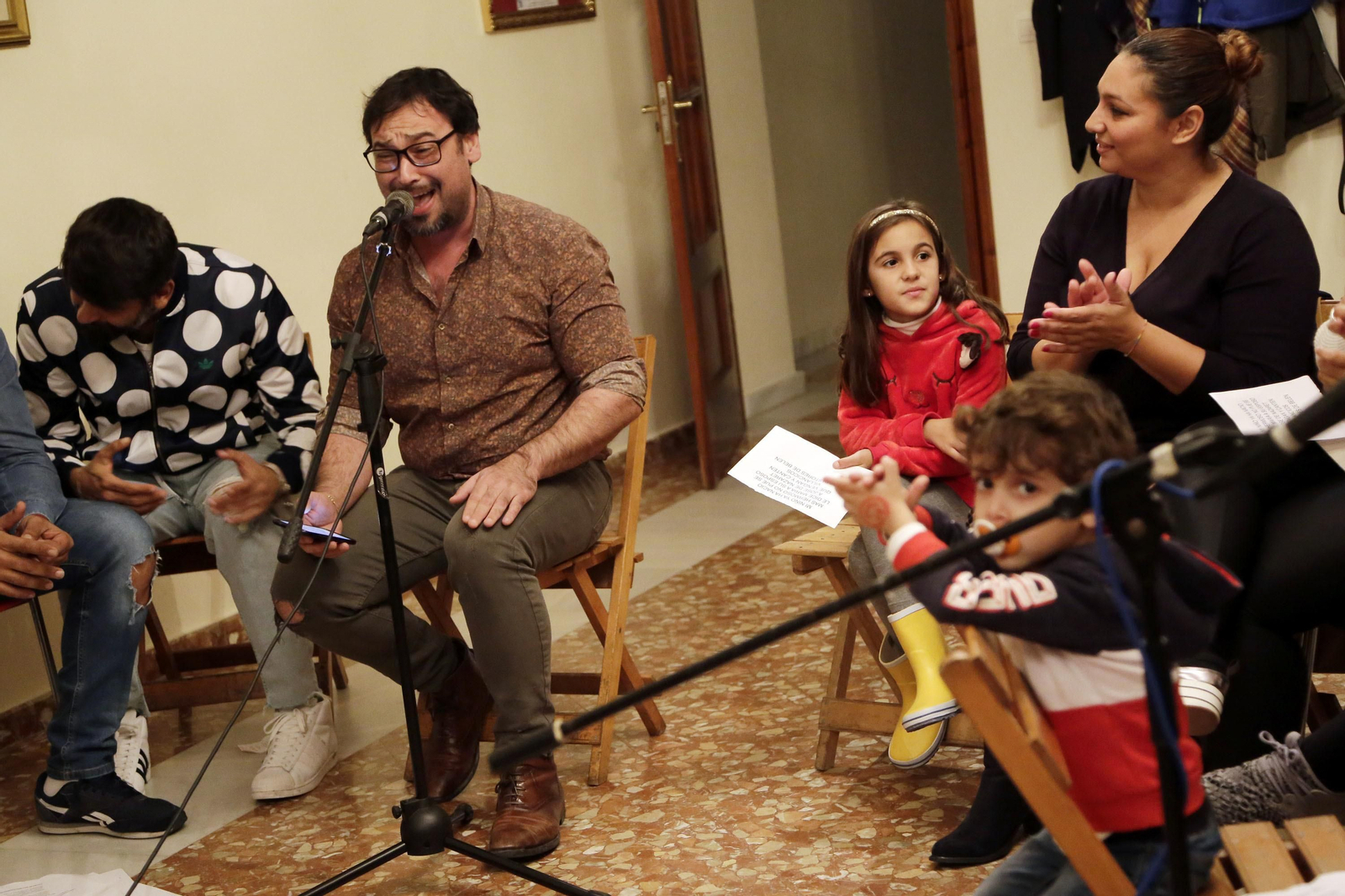 Ensayo zambomba Luis de Periquín