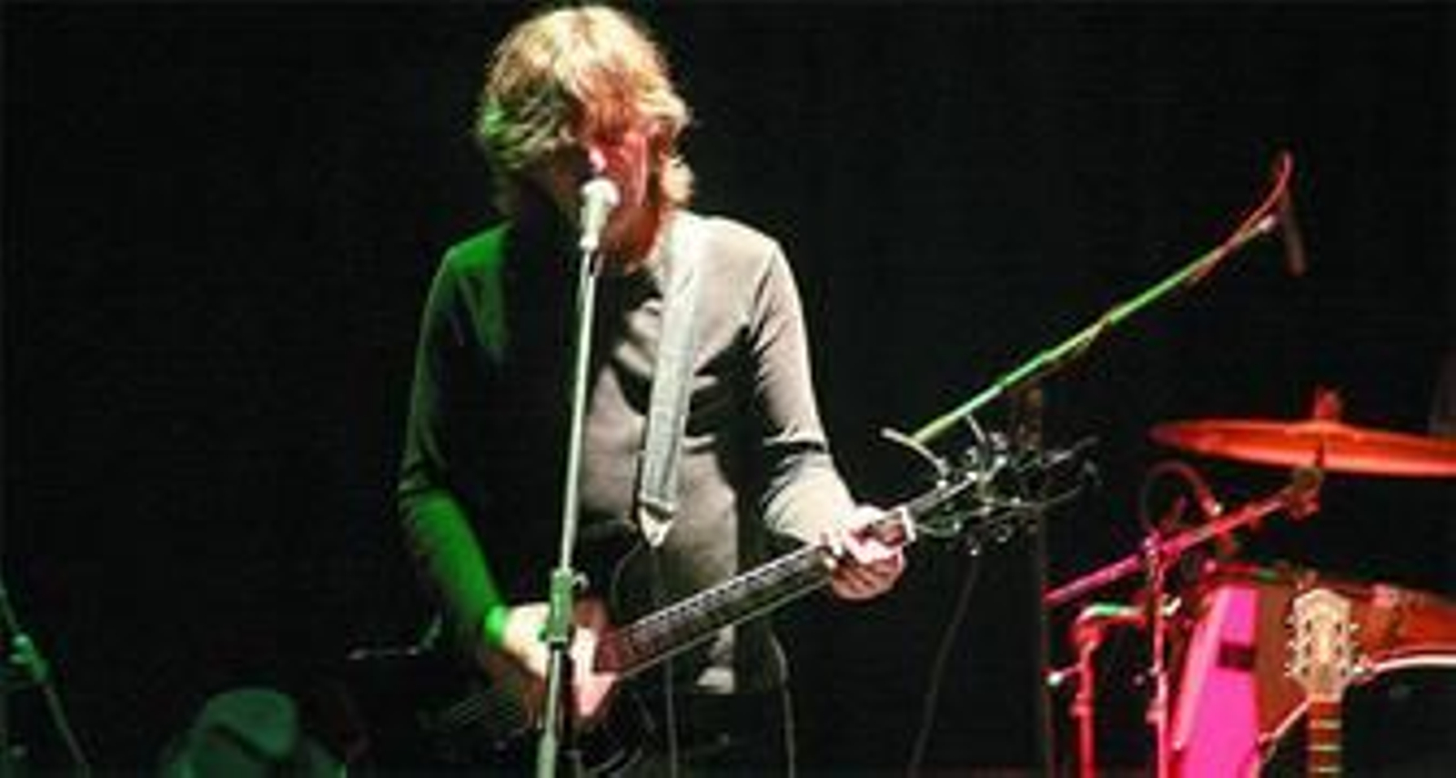 Nacho Vegas, durante una actuación.