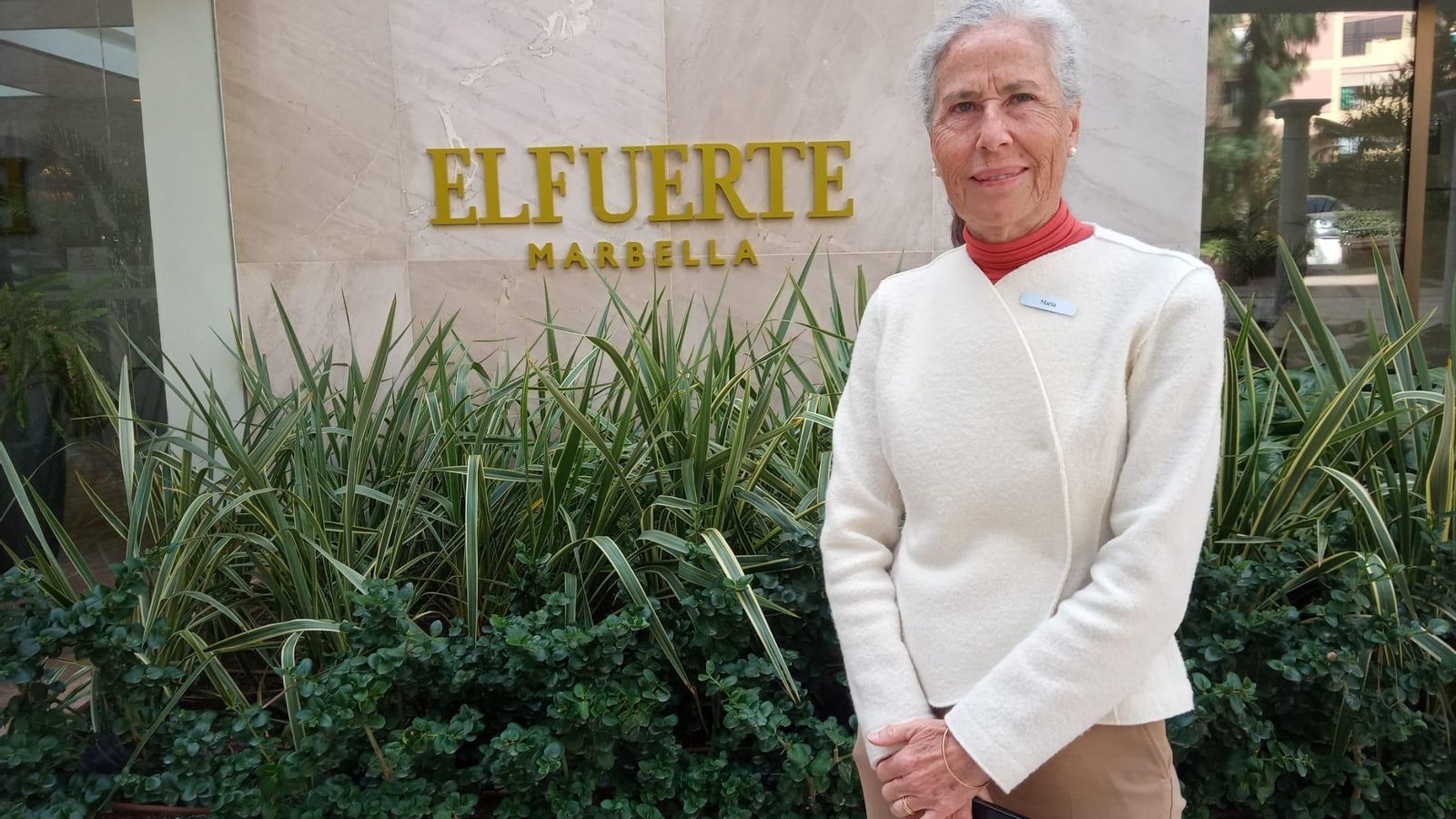 La directora del hotel El Fuerte Marbella, María Antúnez.