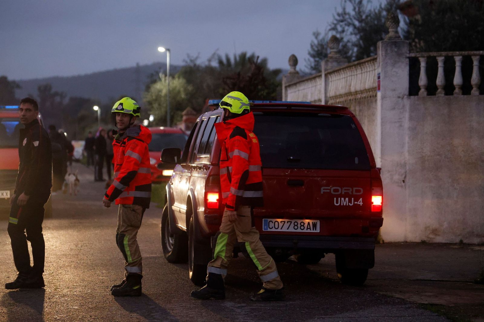 Desalojo de la urbanización La Cigüeña de Alcolea por la crecida del río Guadalquivir