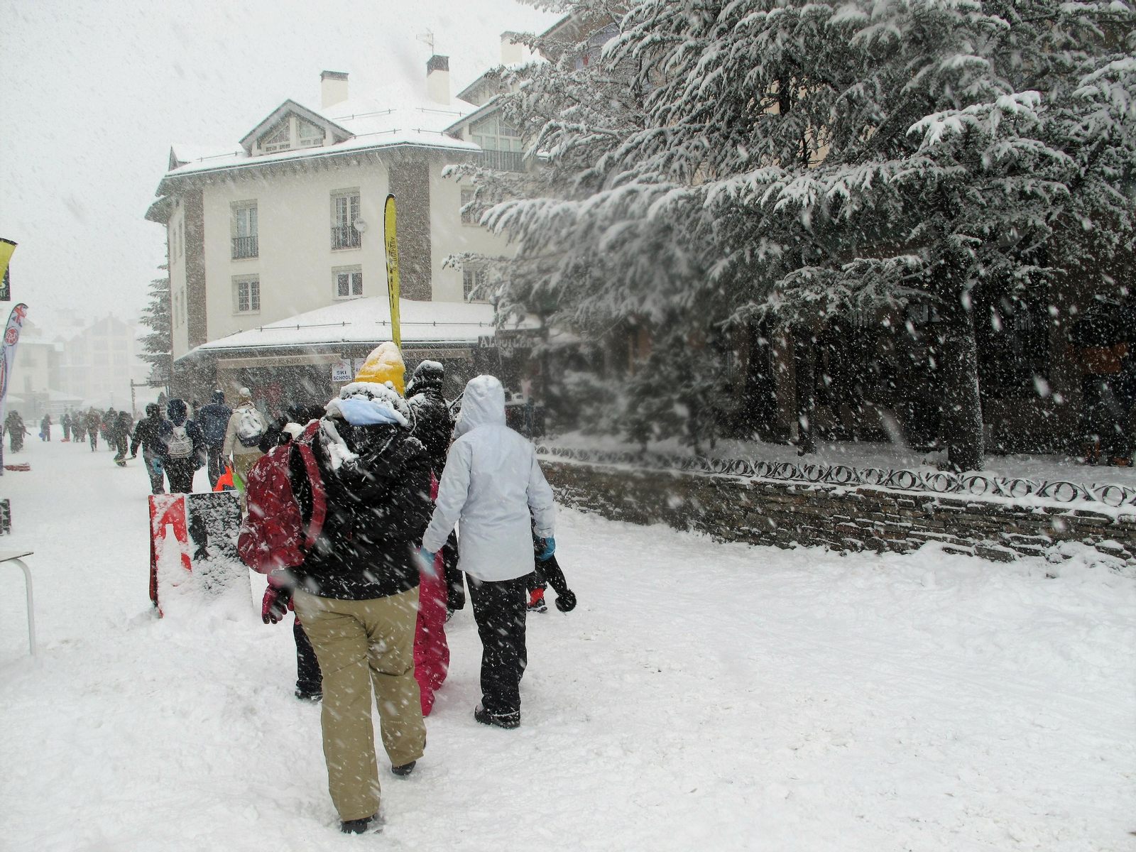 Todas las imágenes del paso del temporal por Granada