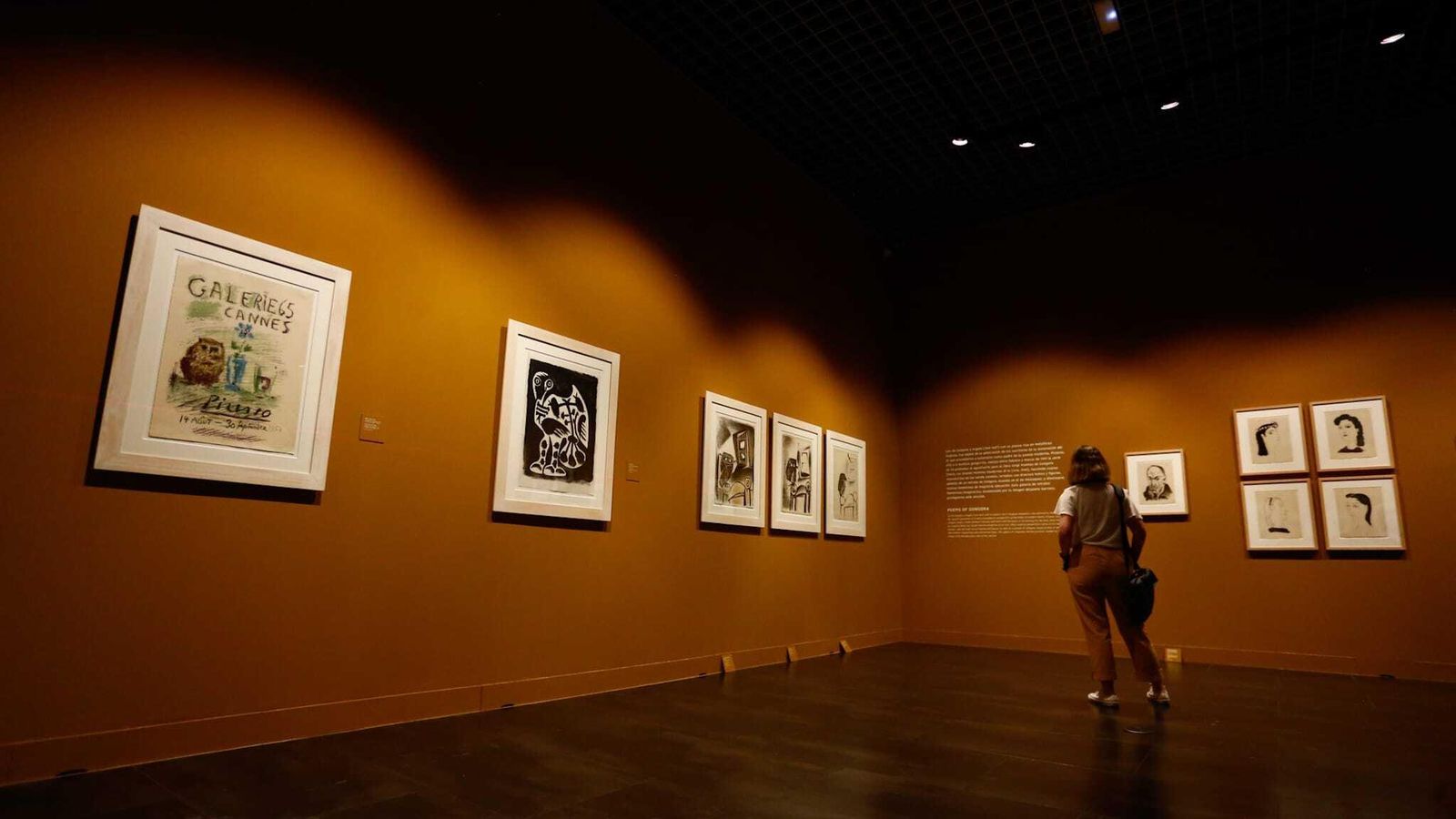La muestra 'Incesante Picasso' está compuesta por más de 350 piezas. La muestra 'Incesante Picasso' está compuesta por más de 350 piezas.