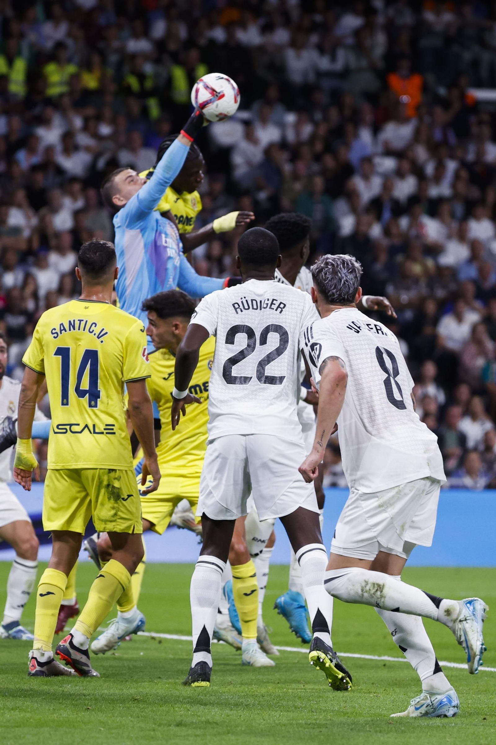 Las mejores imágenes del Real Madrid - Villarreal