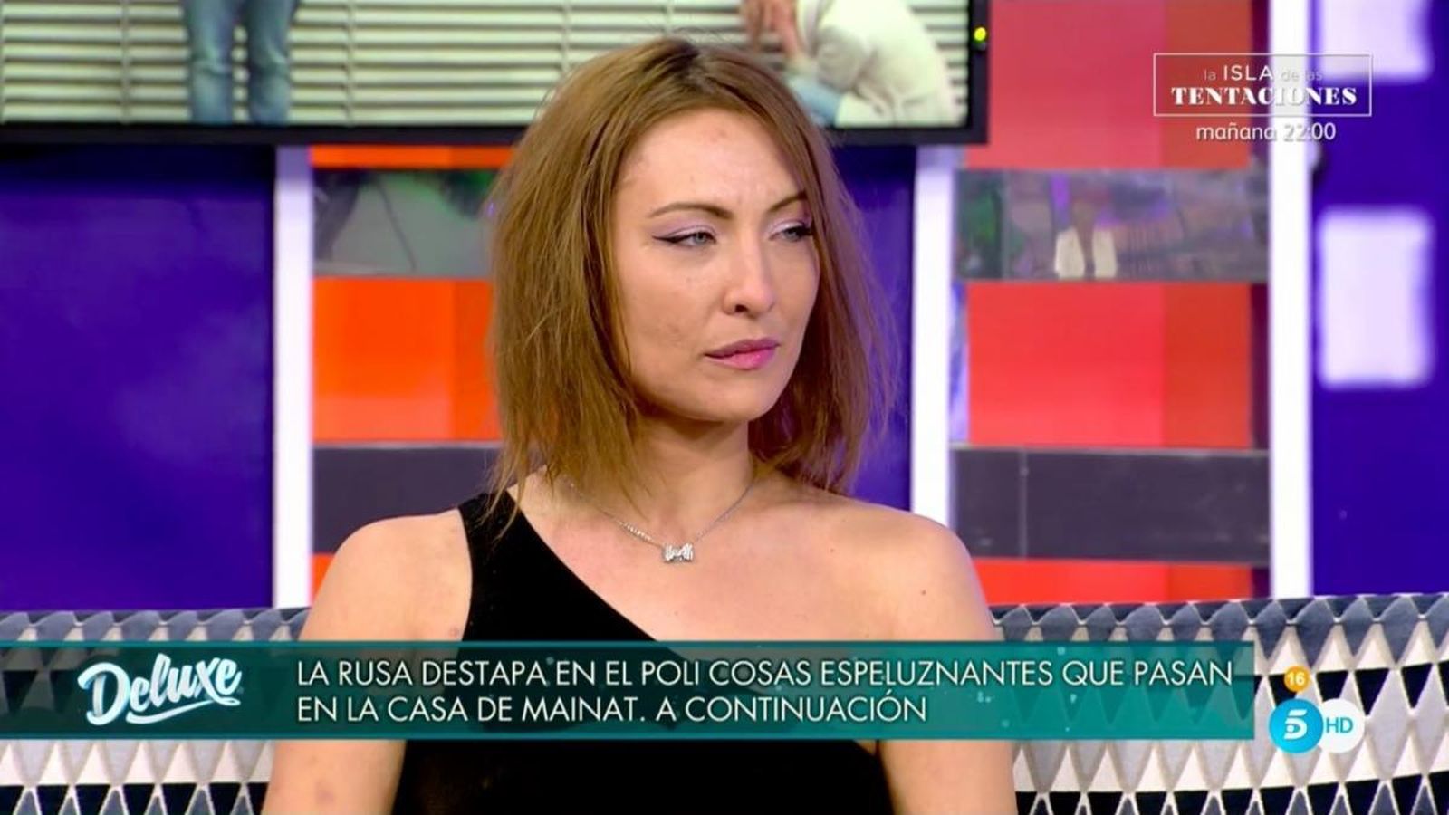 Alina, en el programa 'Sábado Deluxe'.