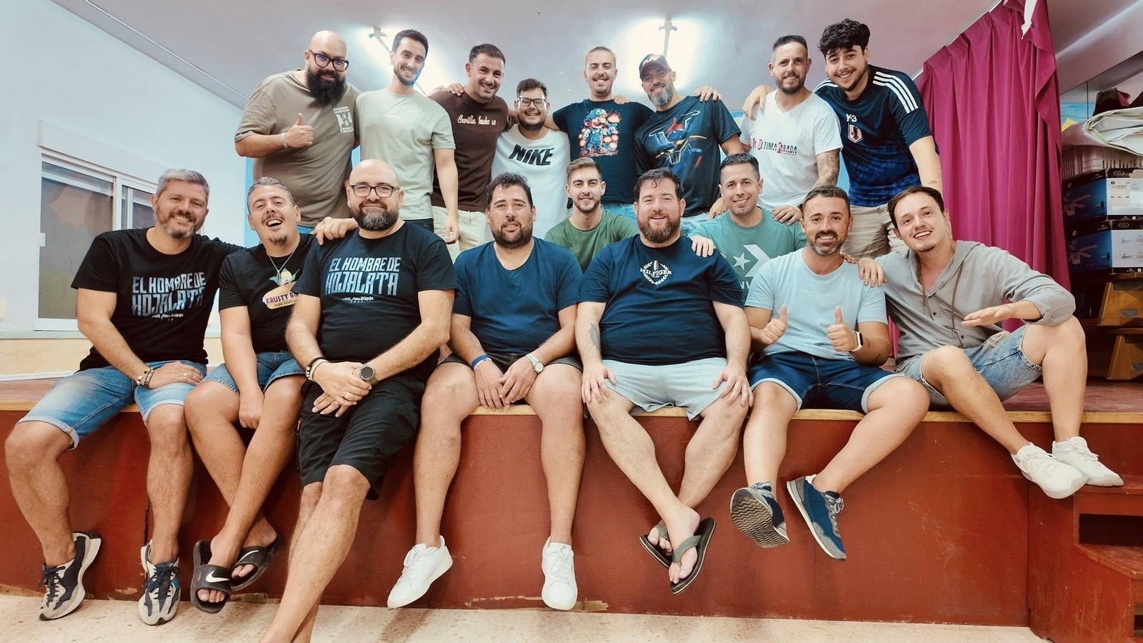 La comparsa 'El hombre de hojalata'.